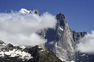 Aiguille Verte and Aiguille du Dru