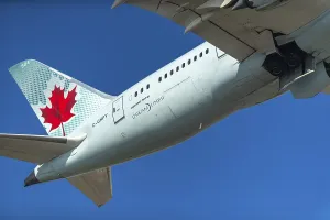 An Air Canada Boeing 787-8 Dreamliner takes off from Toronto Pearson International Airport on August 15