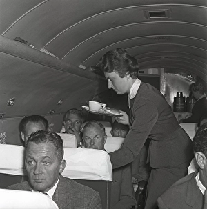 Airline travelling in the 1960s