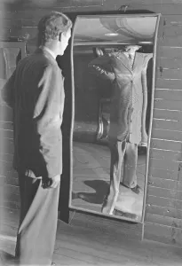 Ake Oedmark, 1916-1994, Swedish high jumper and Swedish record holder in high jump in the years 1939-1946 with a height of 2 meters. Honored with Big Boys Badge No. 98