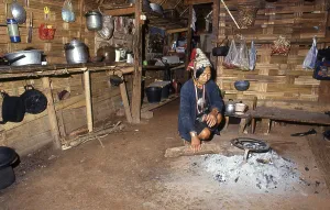 The Akha are a hill tribe of subsistence farmers known for their artistry