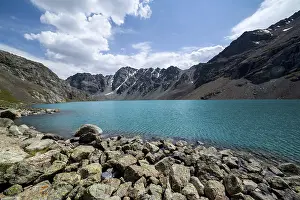 Ala-Kul, majestic mountain lake of Tien Shan
