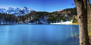 Category Mountain Landscapes Prints: Alatsee, Ostallgaeu, Allgaeu, Swabia