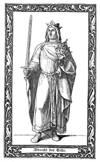 Albrecht I. 1255-1308, from 1298 Roman-German King from the House of Habsburg