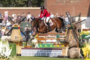 Alessandra Reich of Austria, riding Oeli R