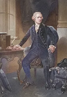 Alexander Hamilton (born 11 January 1755 or 1757 on Nevis)