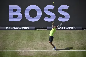 Alexander Zverev GER, action, serve