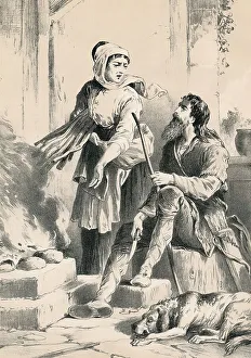 Alfred the Great in the Neat-Herd's Cottage