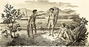Alfuren, inhabitants of the Molucca Islands