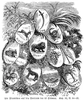 The allegories on the breading of the 12 tribes