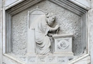 Allegory of architecture from the workshop of Pisano