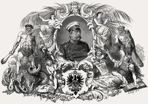 Allegory with Prince of Bismarck