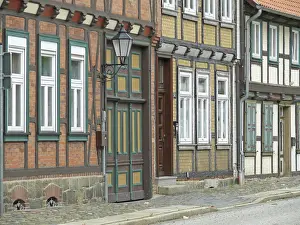 Alley, Wernigerode, Harz, Harz foothills