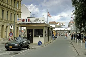 Allied Checkpoint Charlie, c. 1990