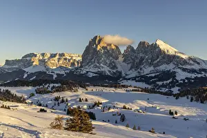 Alpe di Siusi at the Contrin hut