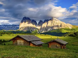 Alpe di Siusi mountain pasture