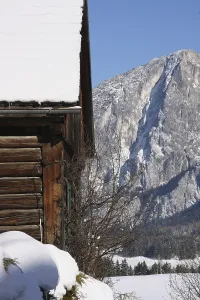 Alpine hut in the Dachstein mountains