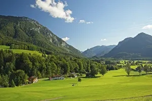 Framed Print : Alpine landscape near Ruhpolding in Bavaria