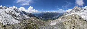 Alpine panorama, 360° panorama