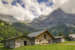 The alpine village of Eng, Eng-Alm