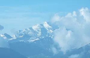 Alps and clouds (blue) (blue) (Europe) (landscapes) (landscapes) (mountains) (mountains) (landscape) (horizontal)