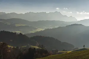 Alpstein Mountains and Santis