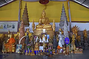 Altar at the Big Buddha, Phuket, Thailand