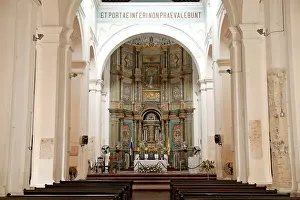 Altar of the cathedral in the Old City