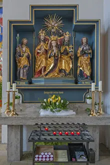 Category Historic EN Prints: Side altar with Christian figures