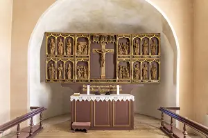 Altar of Lindelse Church, Langeland Island