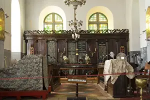 Altar of Saint Francis CSI church in Kochi Cochin