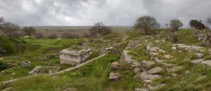 The Altar Square in the Ancient Site of Troy