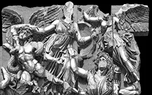 Altar of Zeus in the Pergamon Museum