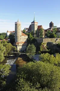 Alten Wasserkunst, old waterworks and St