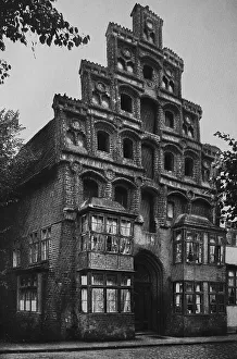 Altes Ziegelhaus brick house in the Luenertorstrasse in Lueneburg