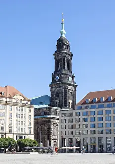 Altmarkt with Kreuzkirche, Dresden
