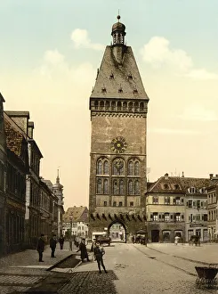 Altpoertel, the western gate of the city of Speyer