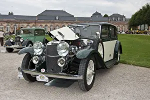 Alvis Speed 20 SB, GB 1933, vintage car meeting