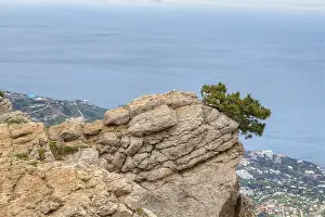 Amazing view from the mountain Ai-Petri
