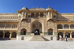 Amber Fort is historical Indian landmark in Jaipur