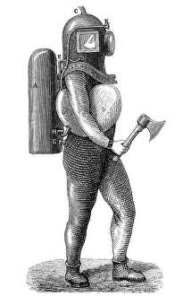 American diving equipment from 1880