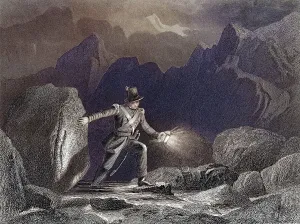 American engineer delivering dispatches