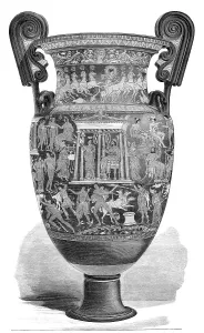 An amphora from ancient Greece