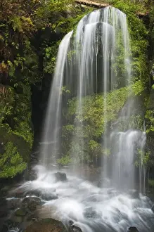 Amselfall waterfall, Saxon Switzerland