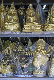 Amulet market, Bangkok, Thailand, Asia