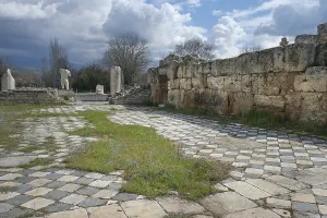 Ancient Baths of Hadrian, ancient archaeological site of Aphrodisias