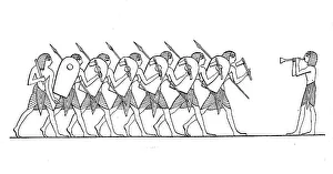 Ancient Egypt, Egyptian Troops of the Ramesside Period