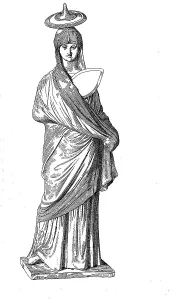 Ancient Greece, Lady from (Tanagra) at the time of Alexander the Great