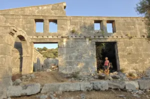 Ancient Roman granary, Demre, Myra, Lycia, Turkey