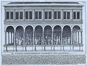 The Ancient Roman Gymnasium or Academy of Letters